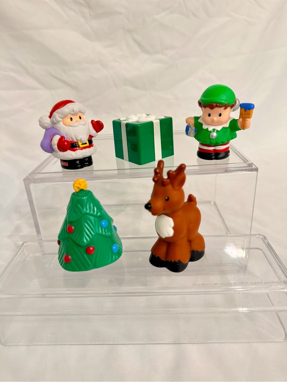Fisher-Price Little People Christmas Village Holiday Lot